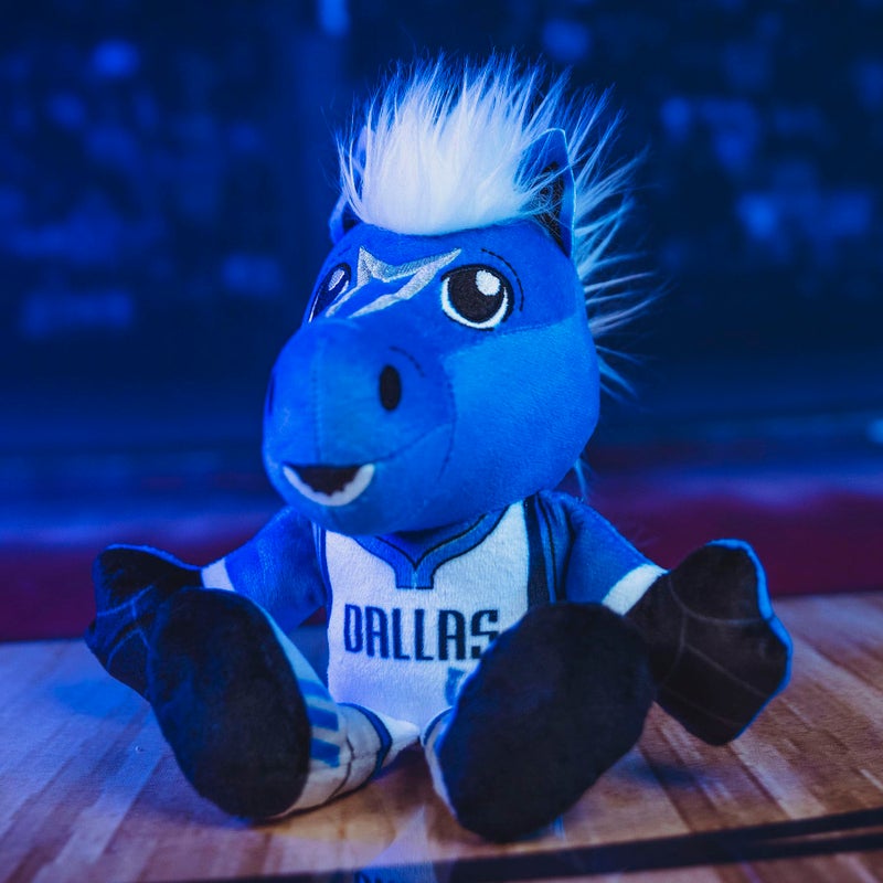 Bleacher Creatures Dallas Mavericks Champ 8"" NBA Kuricha Mascot Sitting Plush- Soft Chibi Inspired Mascot - Image 4